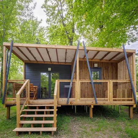 Campingplatz La Clairiere - Ecocamping En Vallee De La Dordogne Lamothe-Fenelon