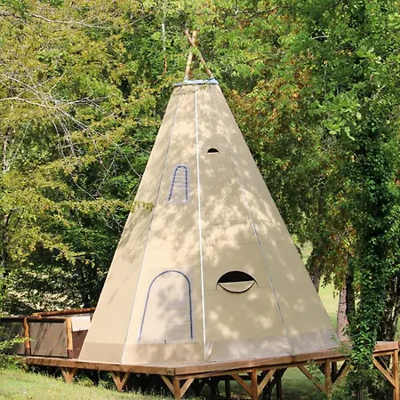 La Clairière - écocamping En Vallée De La Dordogne Lamothe-Fenelon