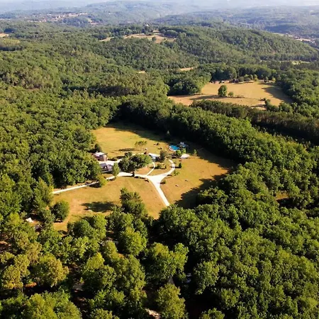 Camping La Clairière - écocamping En Vallée De La Dordogne Lamothe-Fenelon